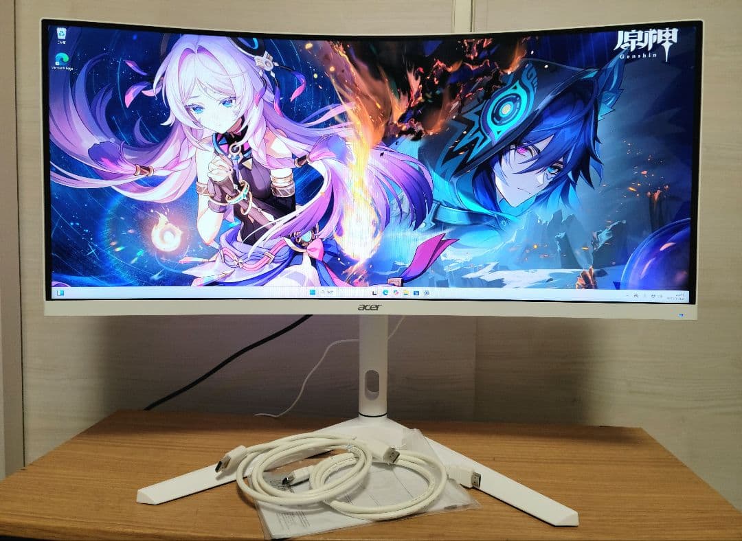 美品　Acer Nitro XZ306C 湾曲200Hzゲーミング モニター