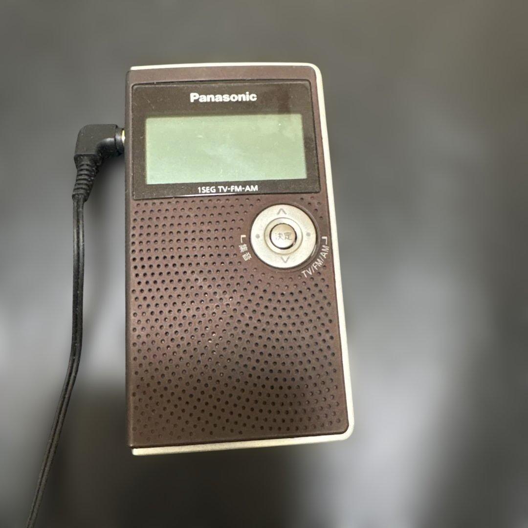 パナソニック ワンセグTV音声-FM-AM3バンドレシーバー