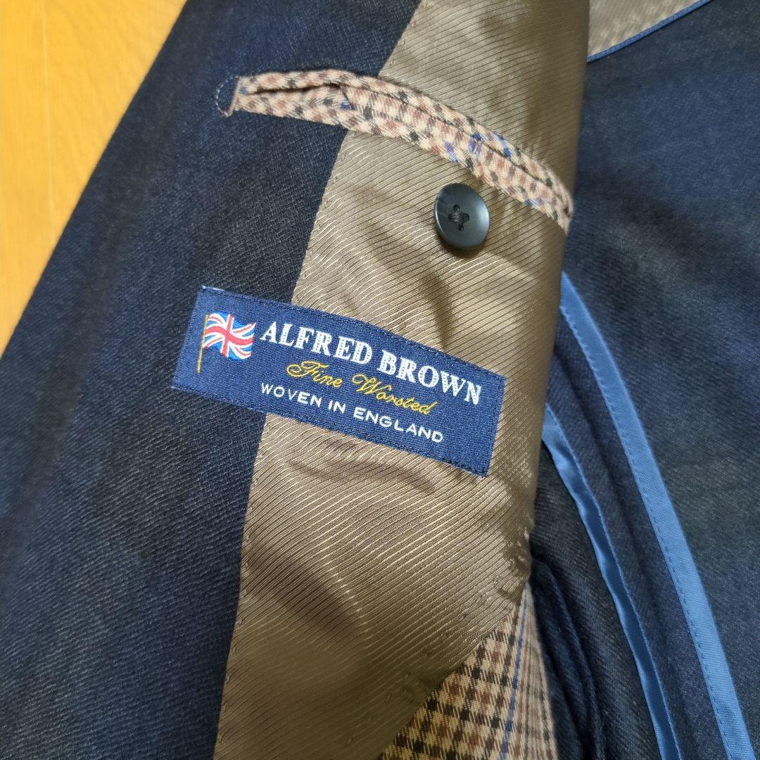 【希少】SUIT SELECT　ブラウンタータンチェックスーツ