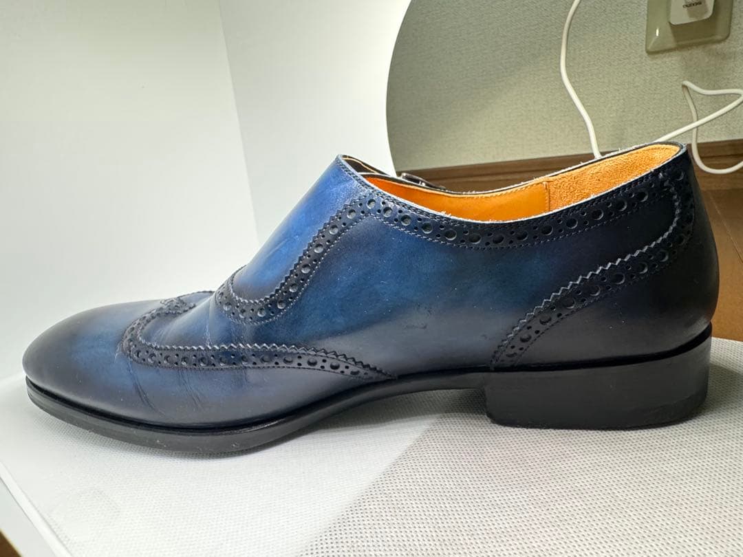 美品 マグナーニ ストレートチップ 靴 サイズ42