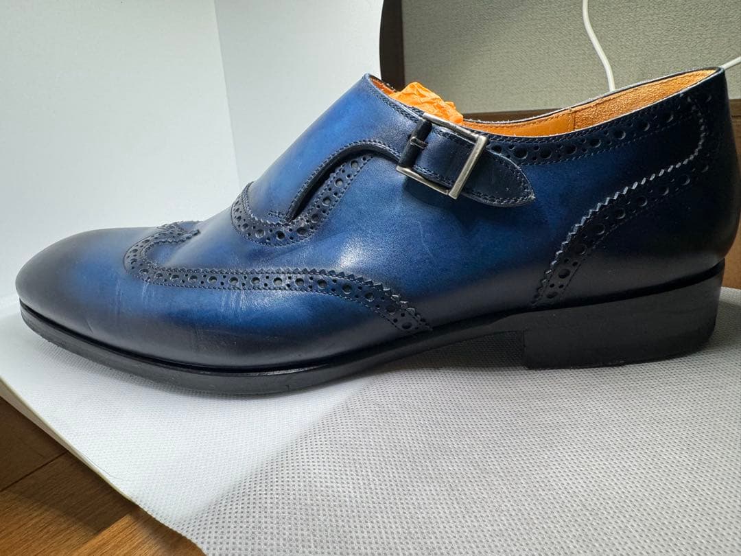 美品 マグナーニ ストレートチップ 靴 サイズ42