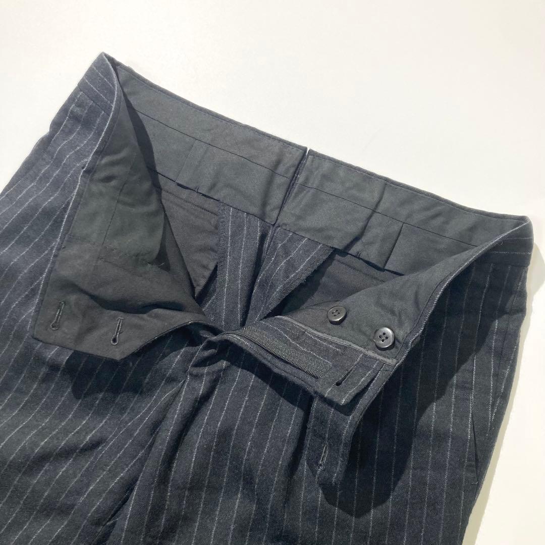 【極美品】RING JACKET MEISTER スーツ グレー ストライプ S