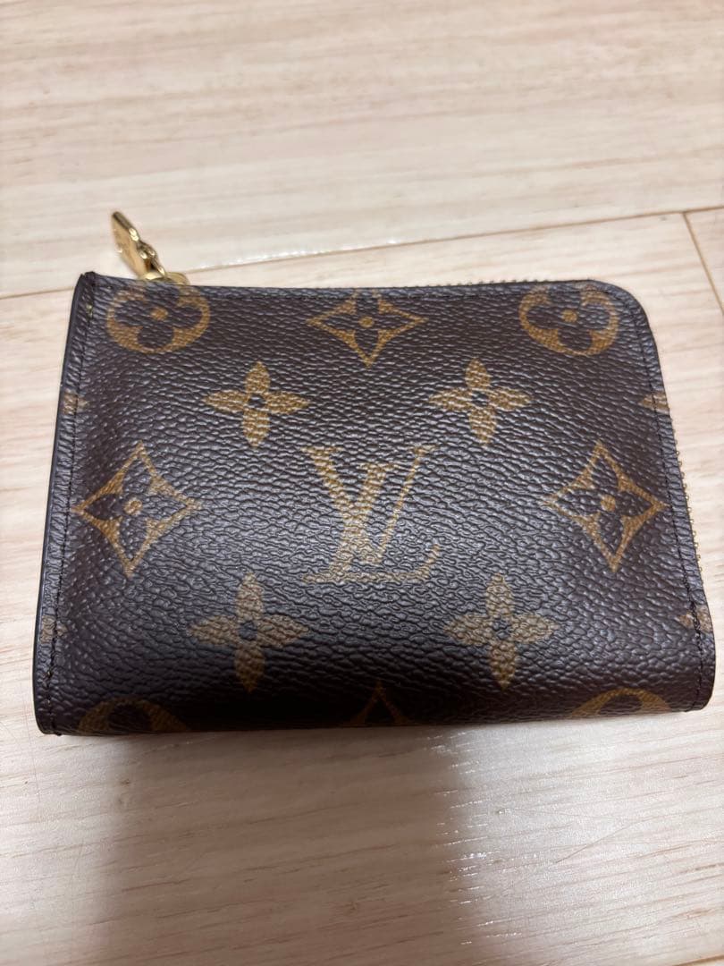 【美品】Louis Vuitton モノグラム ポルトフォイユノアコンパクト
