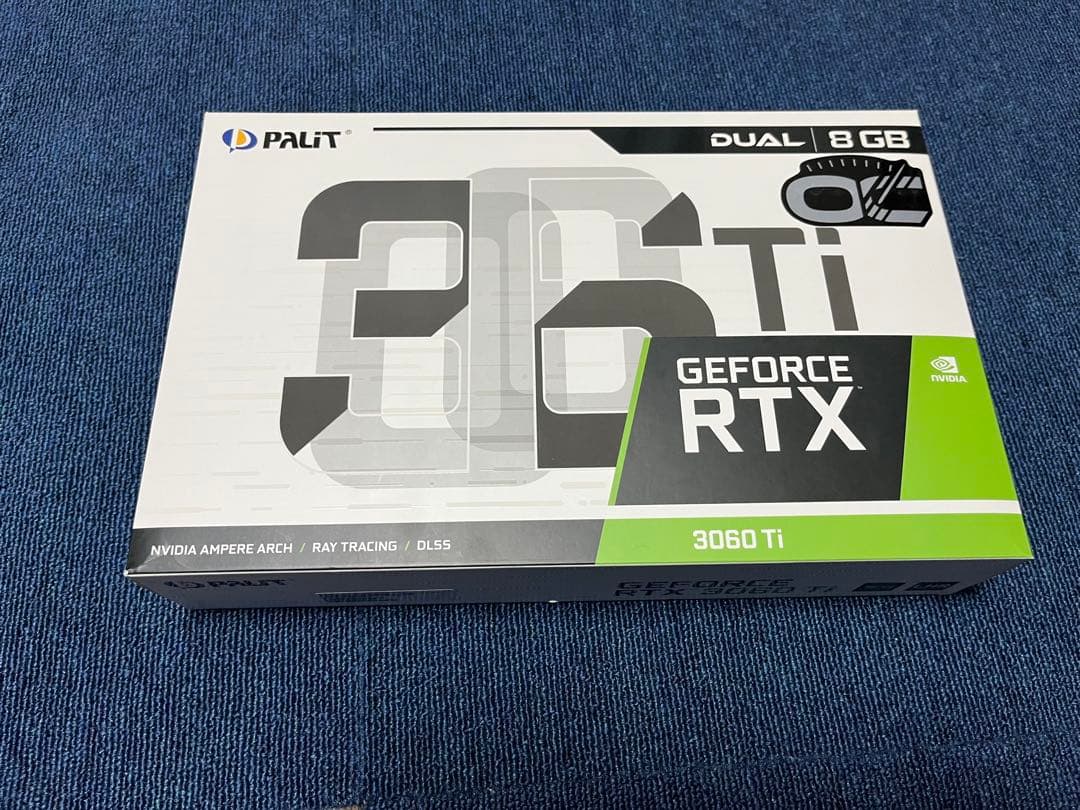 グラフィックボード・グラボ・ビデオカード Palit GeForce RTX 3060 Ti Dual OC V1 8GB