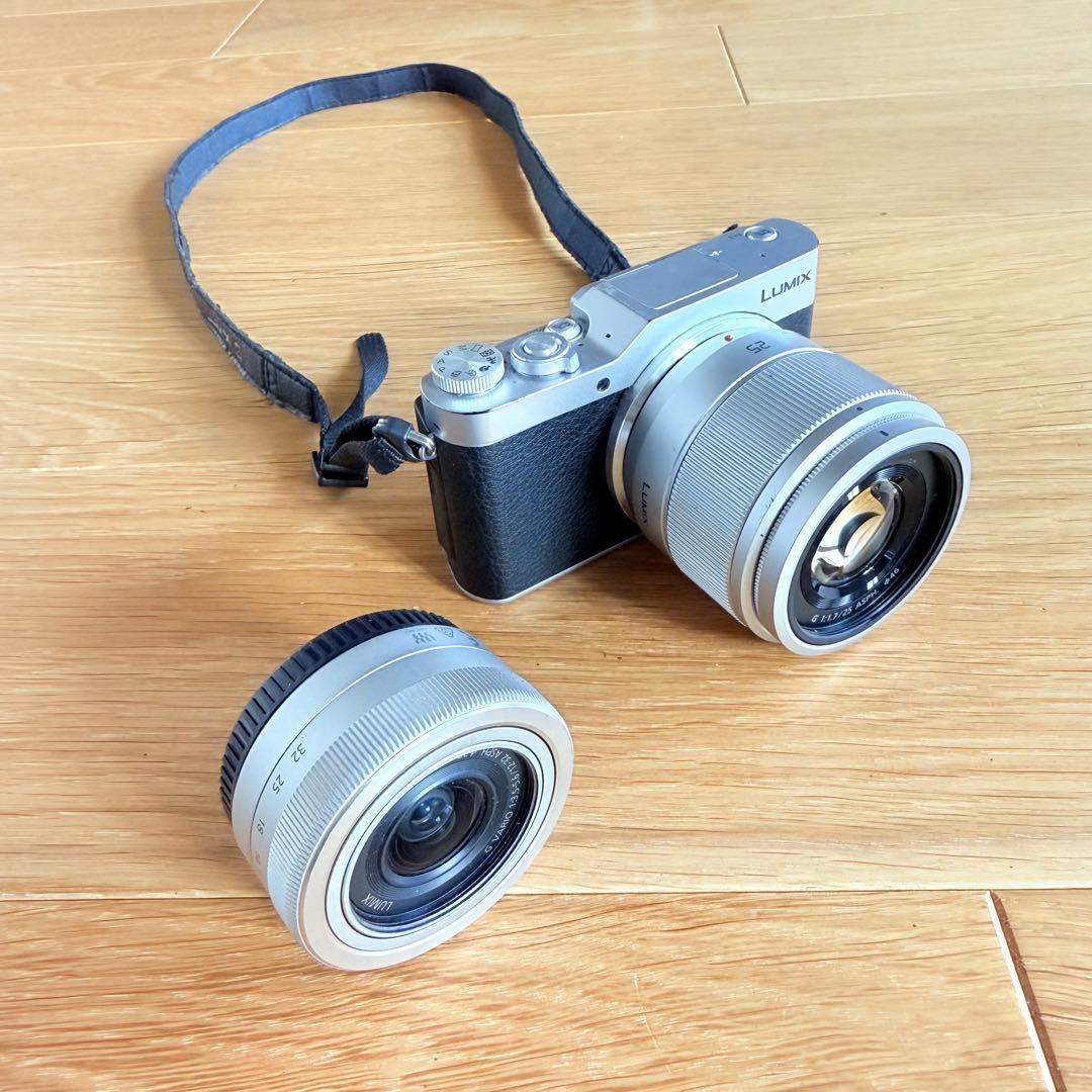 【起動確認済み】LUMIX DC-GF9W デジタル一眼カメラ ダブルレンズ