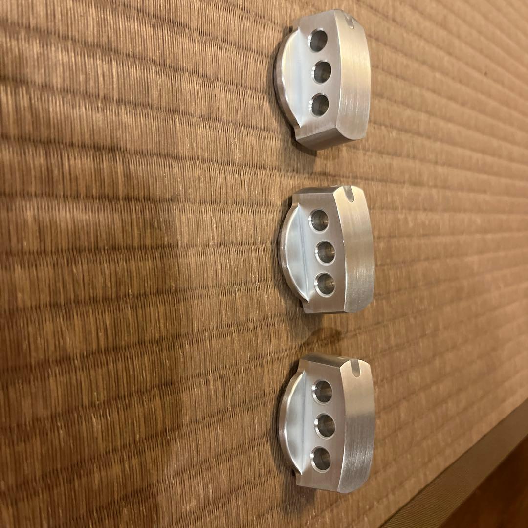 FJクルーザー　ドレイクオフロード　エアコンノブ パッケージ付き　アルミ製