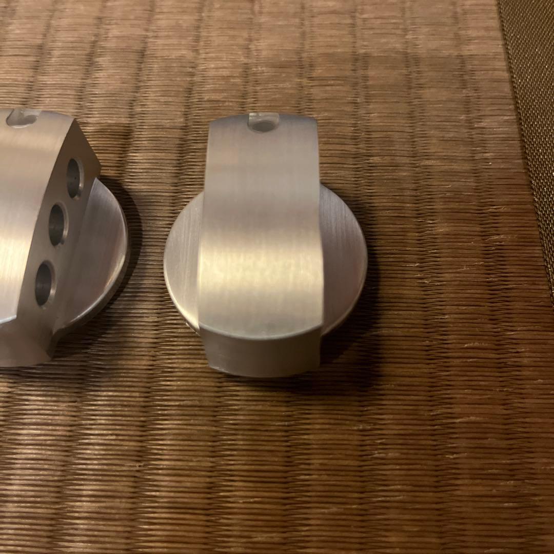 FJクルーザー　ドレイクオフロード　エアコンノブ パッケージ付き　アルミ製