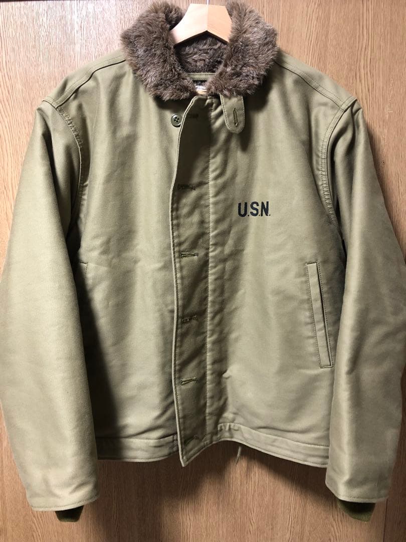 HOUSTON N-1 デッキジャケット 40 ステンシル 5N-1