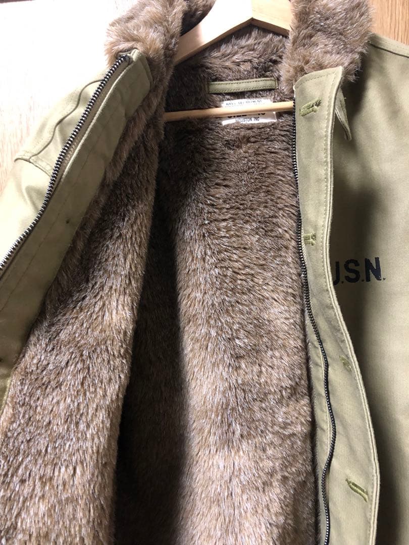 HOUSTON N-1 デッキジャケット 40 ステンシル 5N-1