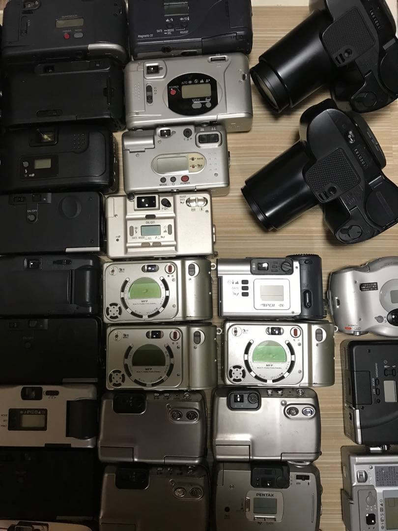S*N様 フィルムカメラ まとめ50個オリンパス、富士フイルム、ニコン cano