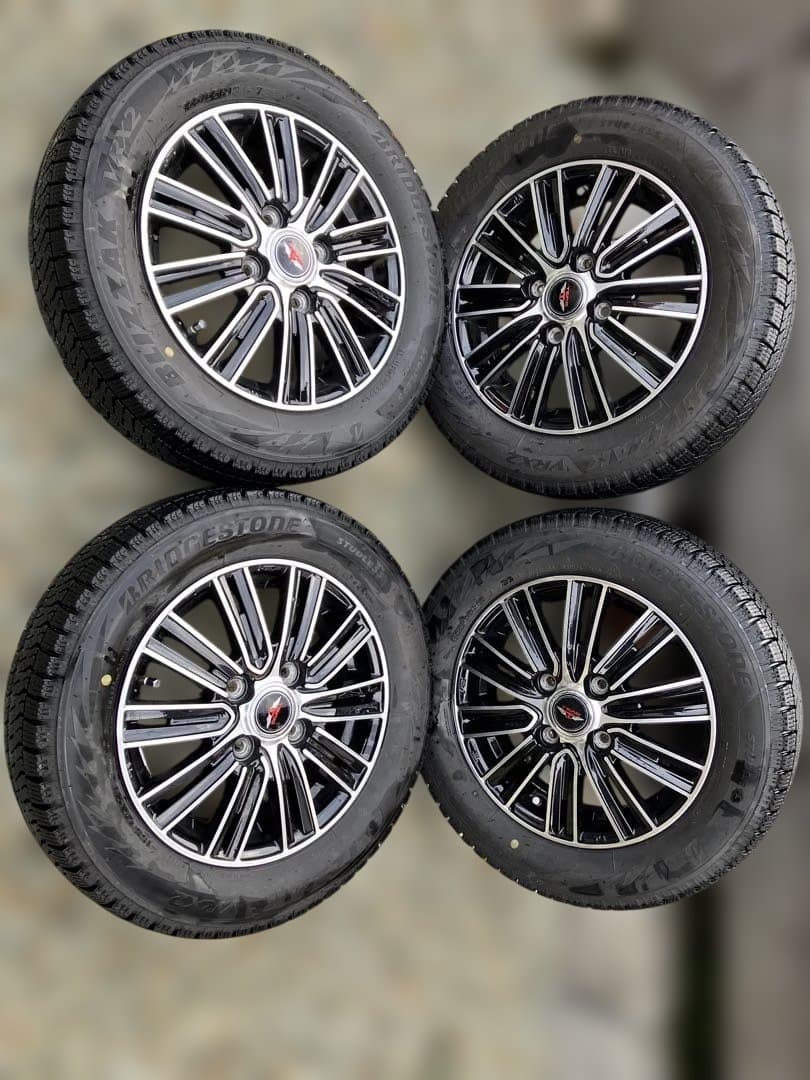 【軽自動車】スタッドレスタイヤ・ホイール4本セット