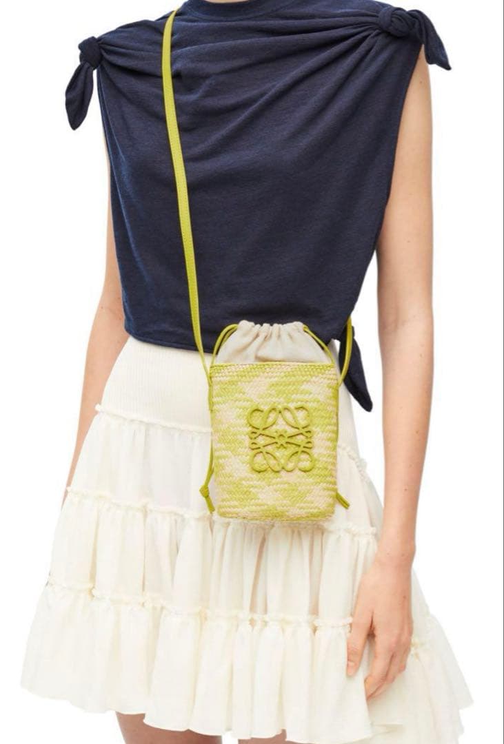 ロエベ　カゴバッグショルダーバッグ