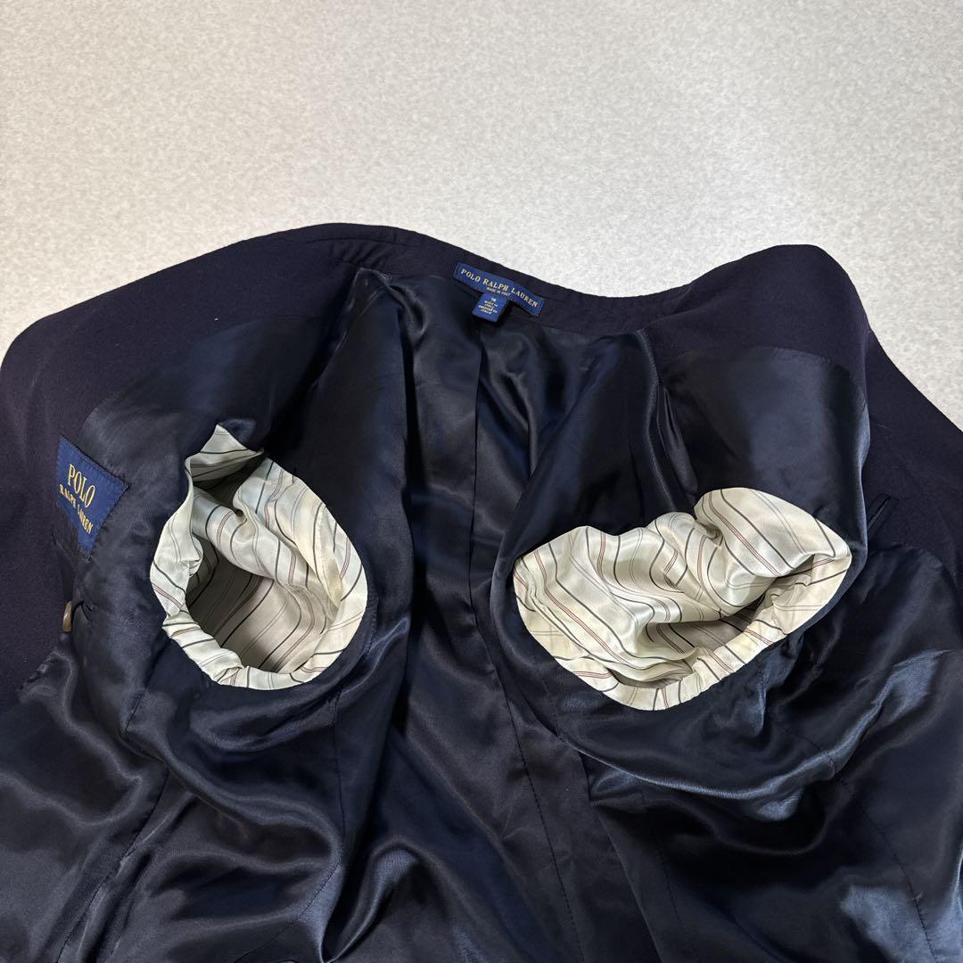 極美品⭐️POLO RALPH LAUREN 紺ブレ 金ボタン イタリア製 160