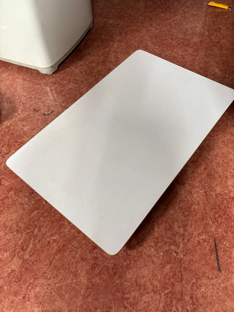 YP1109 無印良品　廃盤　メラミン天板折りたたみテーブル　サイドテーブル