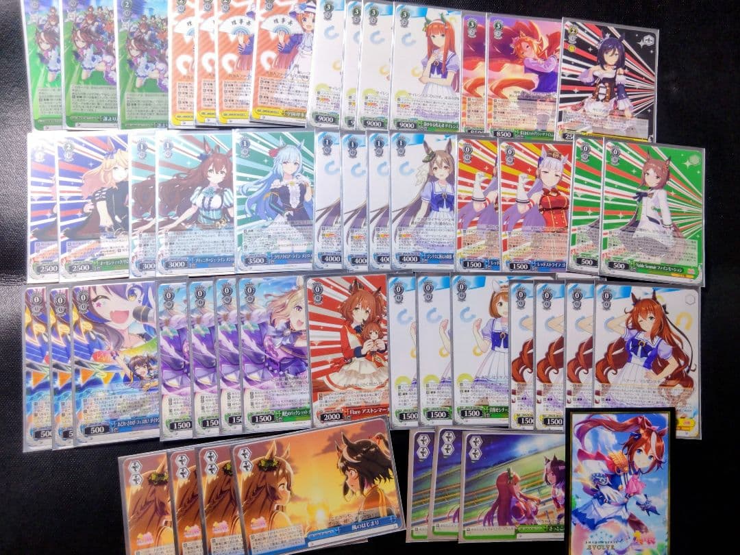 引退品ヴァイスシュヴァルツ ウマ娘デッキ7個+ディズニーデッキ セット