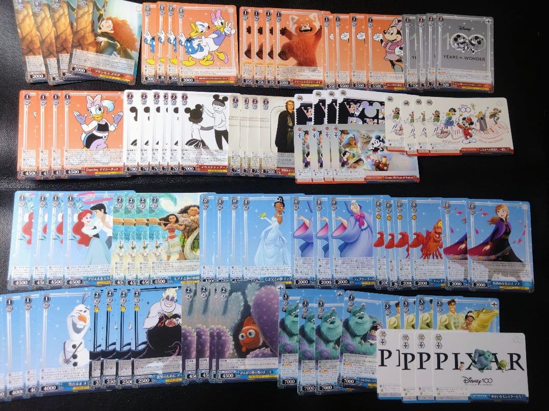 引退品ヴァイスシュヴァルツ ウマ娘デッキ7個+ディズニーデッキ セット