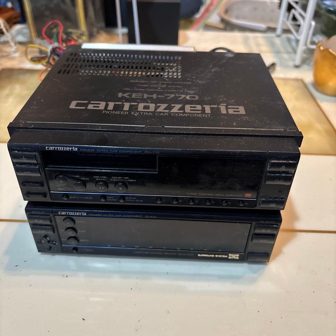 旧車　街道レーサー　カロッツェリア　オーディオ