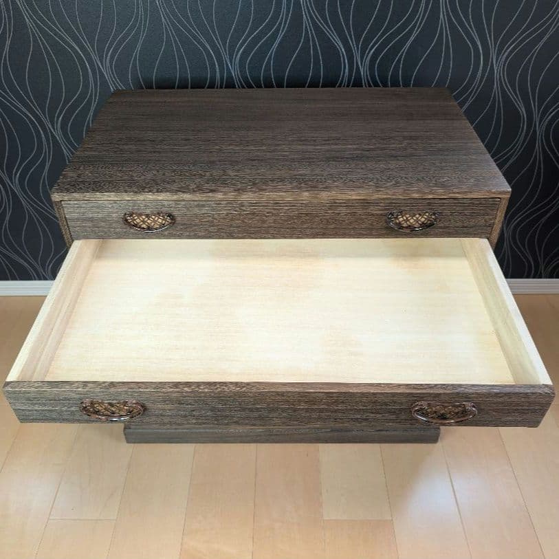 まめ　焼桐 着物箪笥 桐たんす ７段 桐箪笥 着物 衣装箱