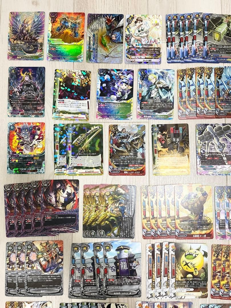 バディファイト　赤き雷帝　X-CBT01　一式　究極レア　デッキ　カードセット