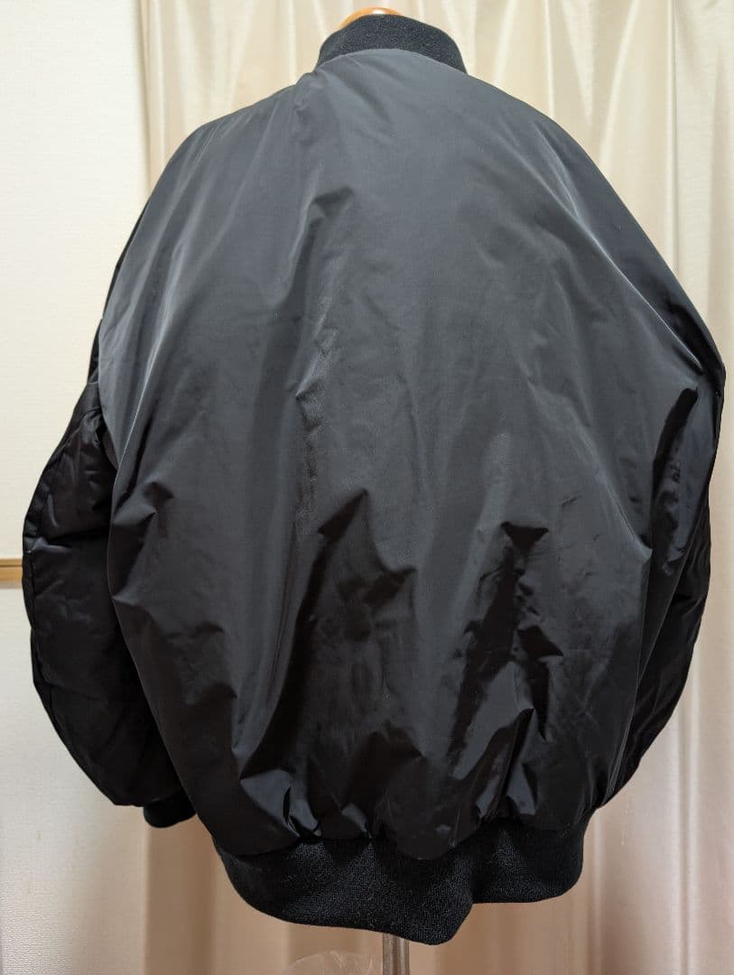 ヨウジ ヤマモト ビッグシルエット リバーシブルダウンブルゾン