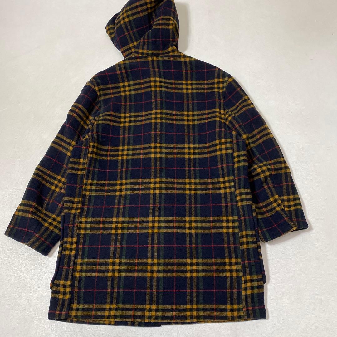 90s GLOVERALL イングランド戦 タータンチェック ダッフルコート