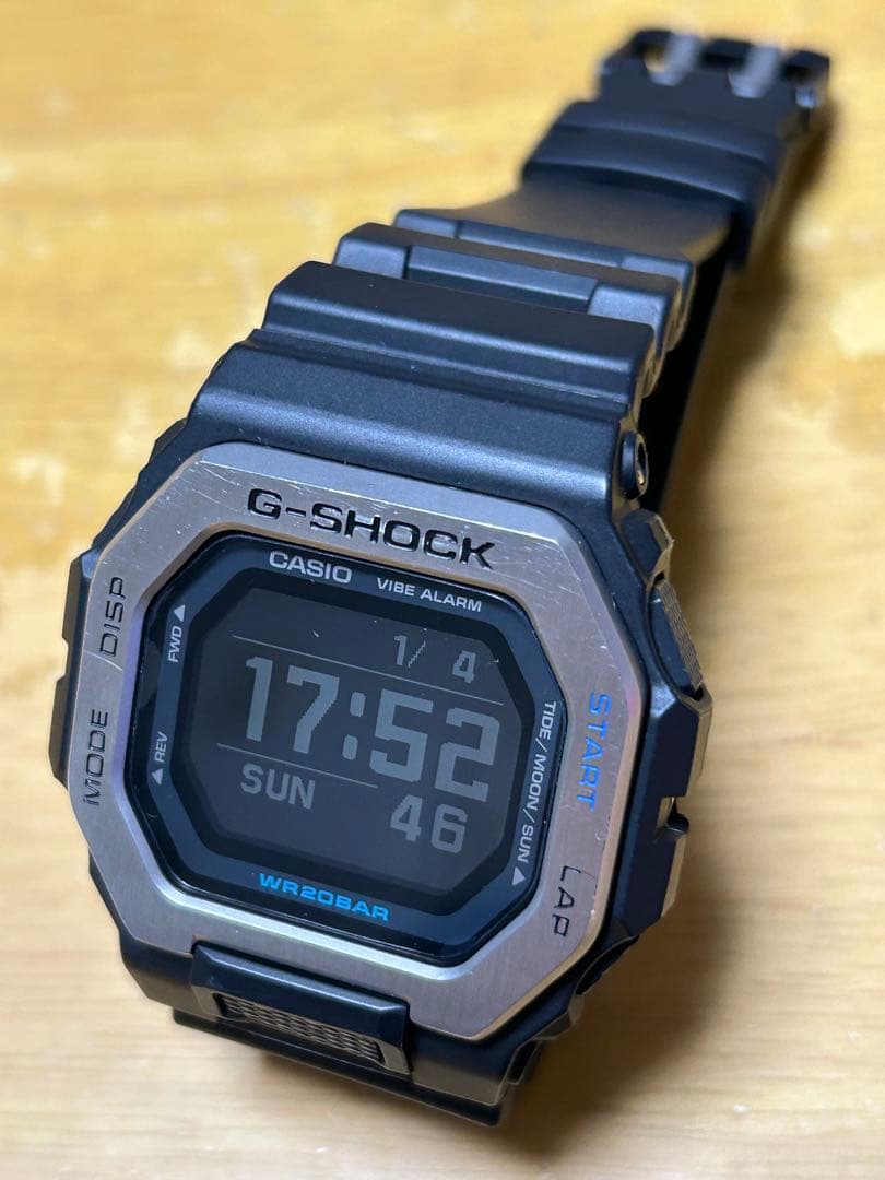 ジーショック G-SHOCK GBX-100 タイドグラフ　スマホ連携モデル