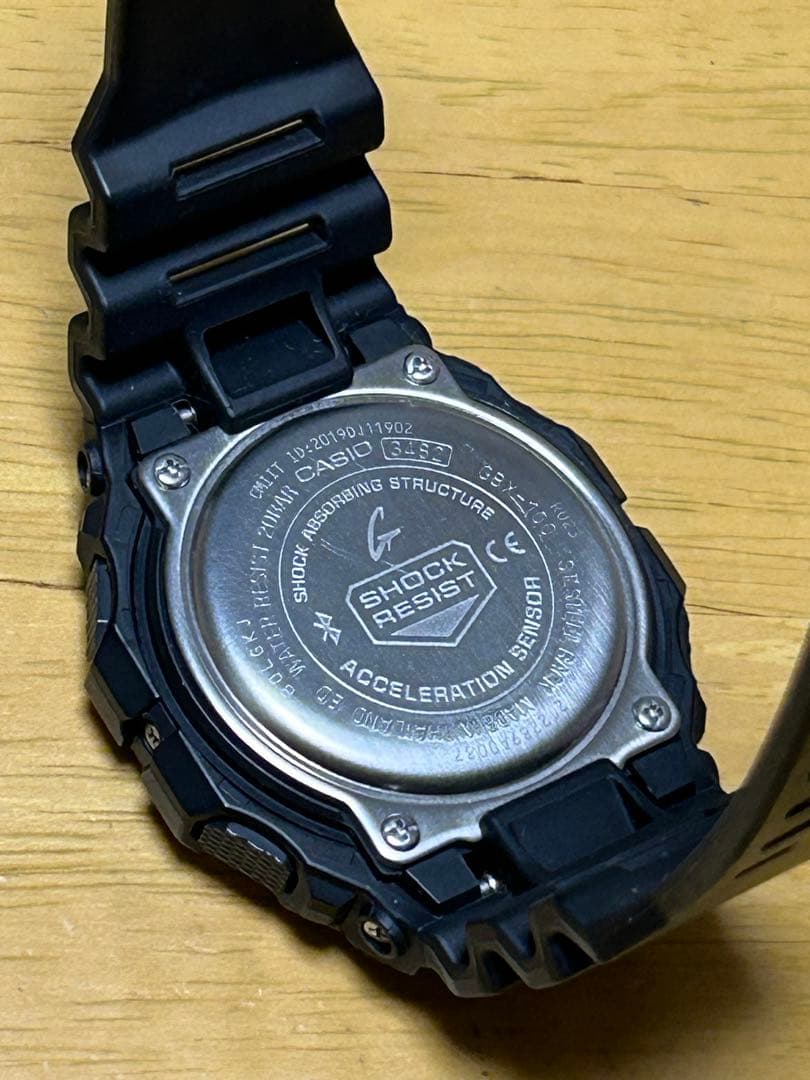 ジーショック G-SHOCK GBX-100 タイドグラフ　スマホ連携モデル