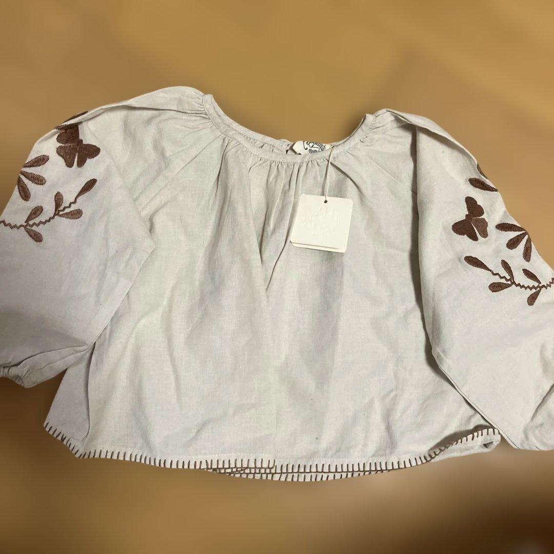 Apolina 刺繍入り長袖トップス 2-3