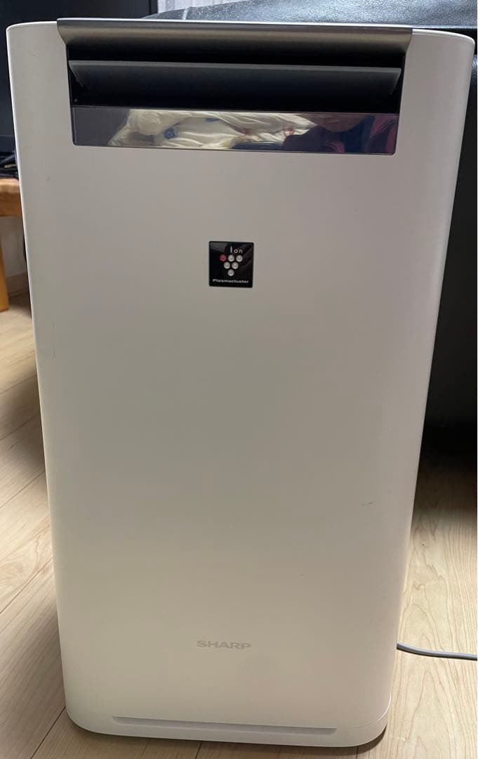 美品 KI-JS50-Wシャープ加湿空気清浄機プラズマクラスター空気清浄 23畳