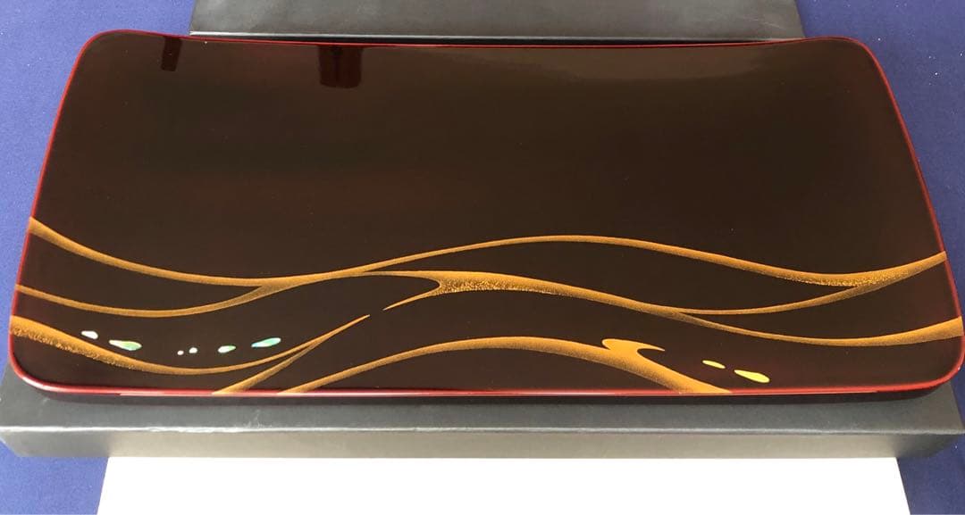 輪島塗 輪島塗善仁　 長手盤