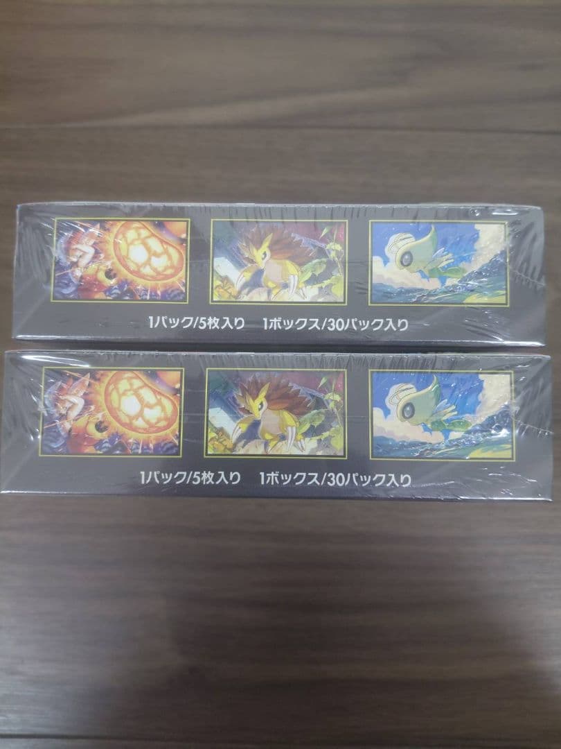 ポケモンカード メガブレイブメガシンフォニア各2box シュリンク付き