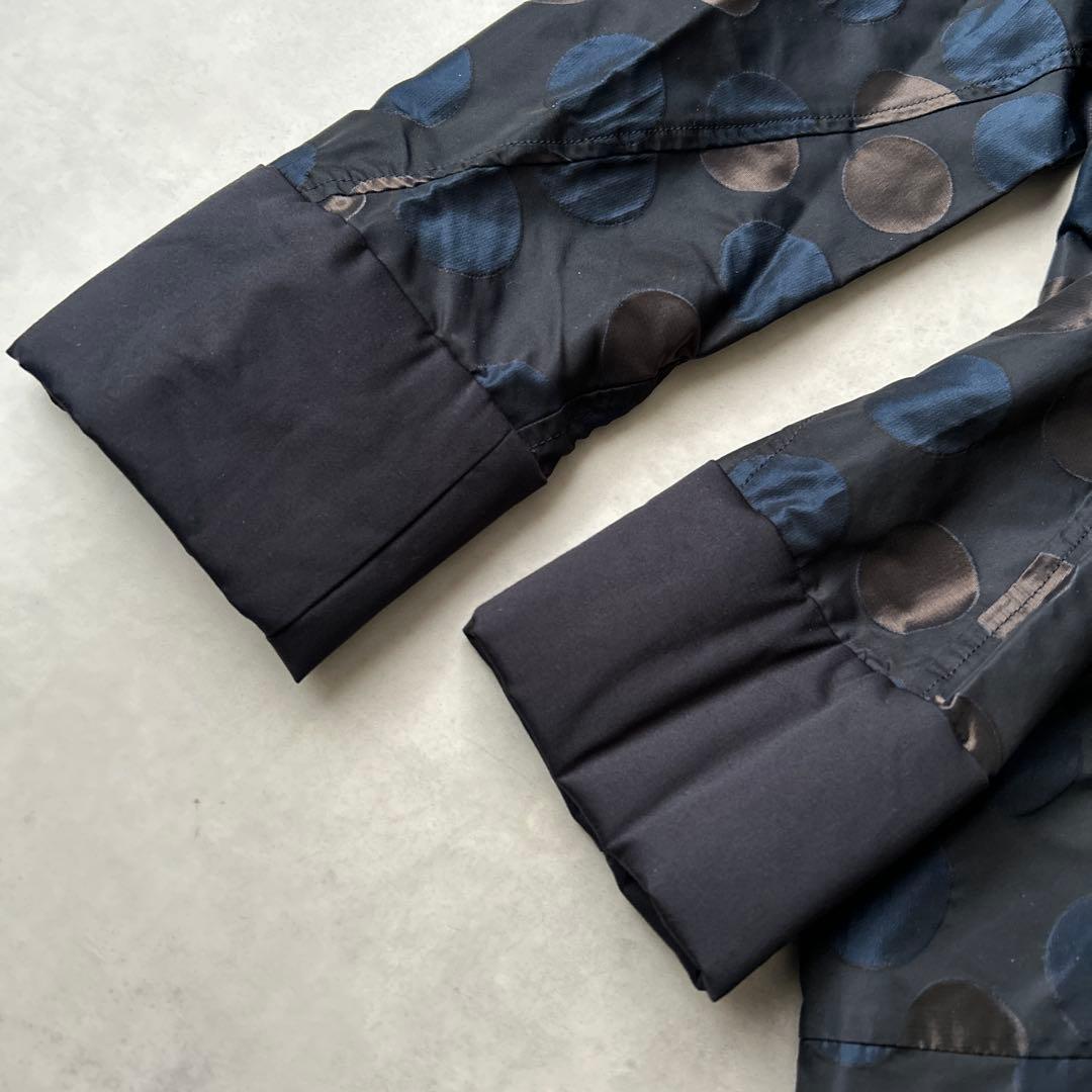 センソユニコ　mic Lifestyle ドット　異素材　変形　ジャンパー