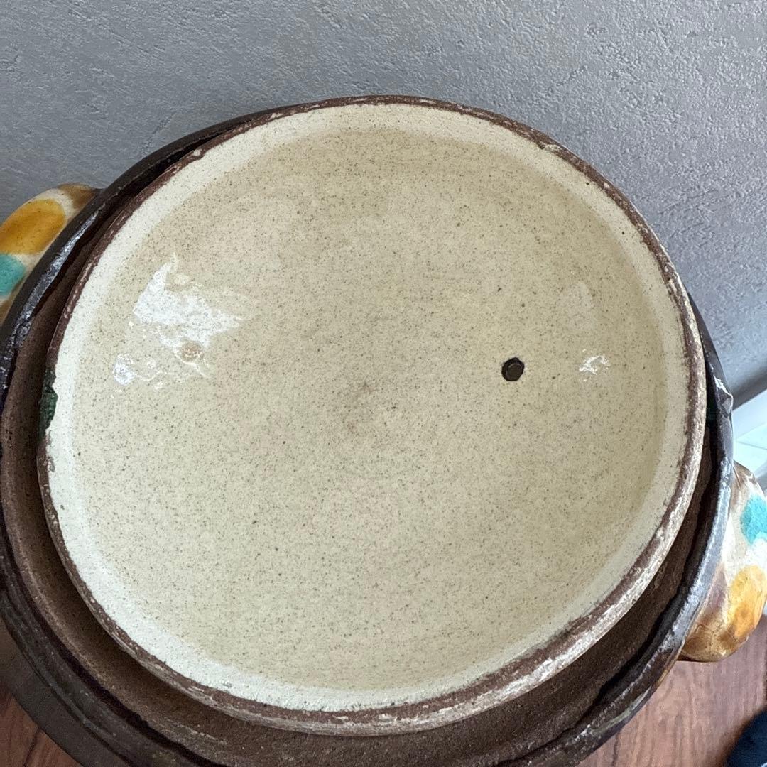 加山晴子 小ぶりな土鍋 やちむん 民藝