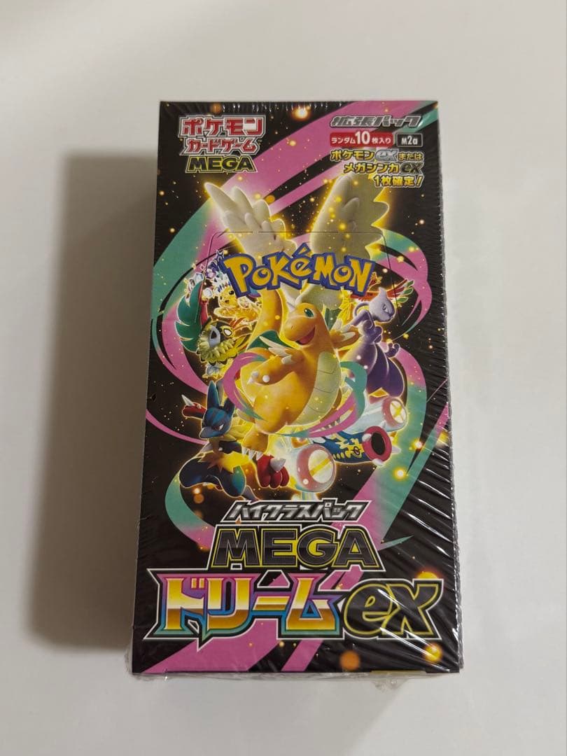 ポケモンカードゲーム MEGA ドリーム ex 1box シュリンク付き