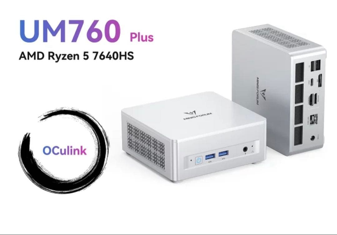 MINISFORUM UM760 Plus ミニPC
