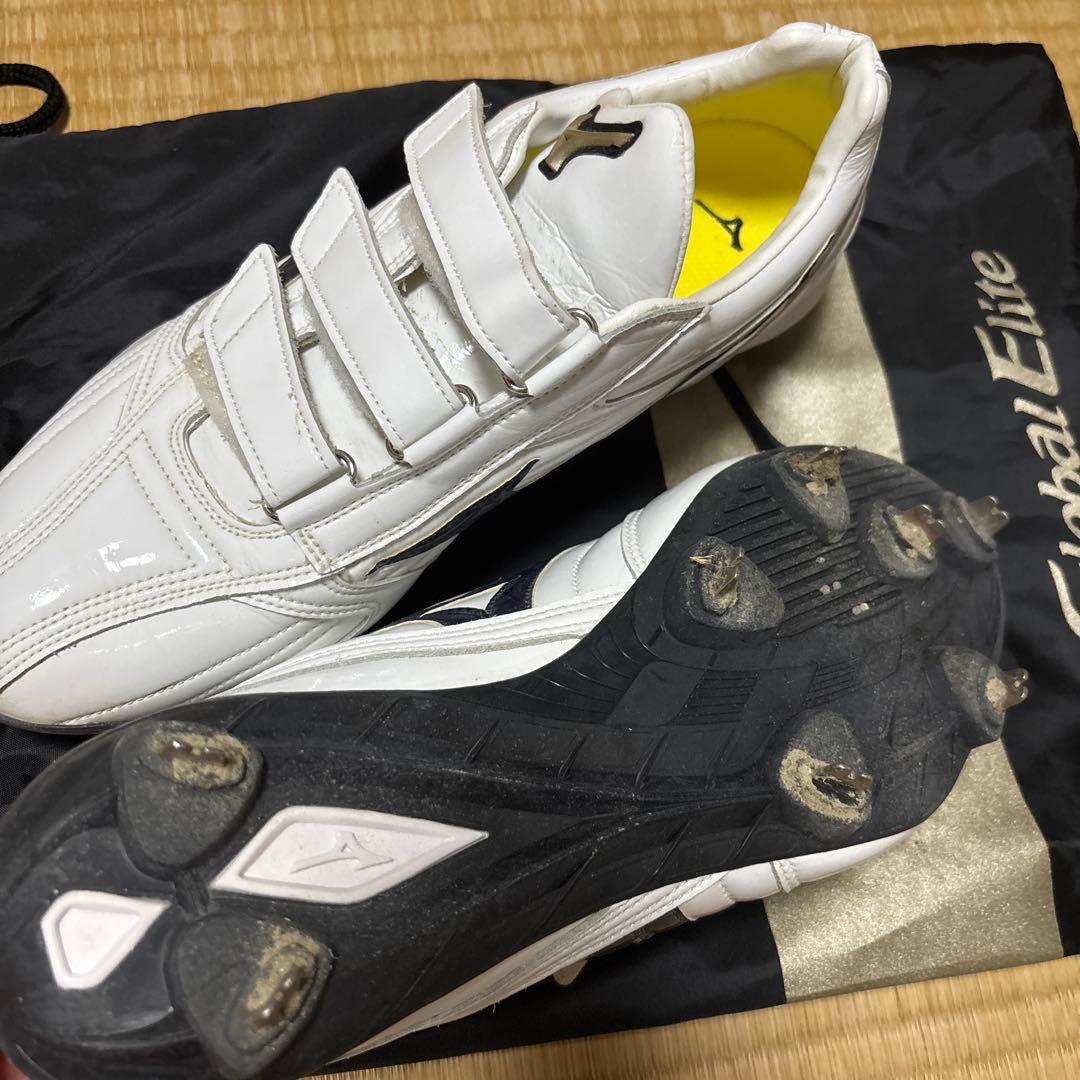 最終値下げ‼️Mizuno Global Elite ホワイトスパイク