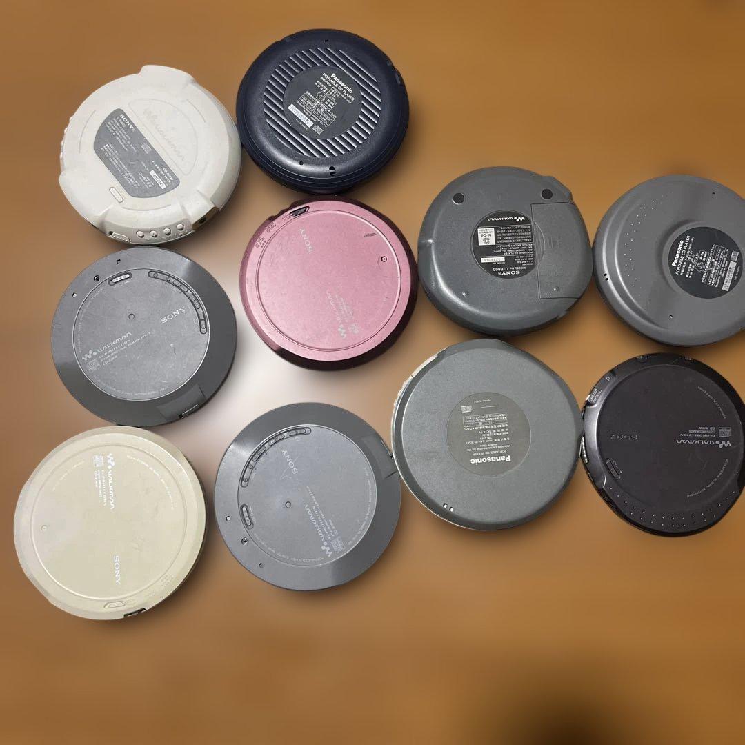 SONYなどCDプレイヤー10個まとめ売り ジャンク品