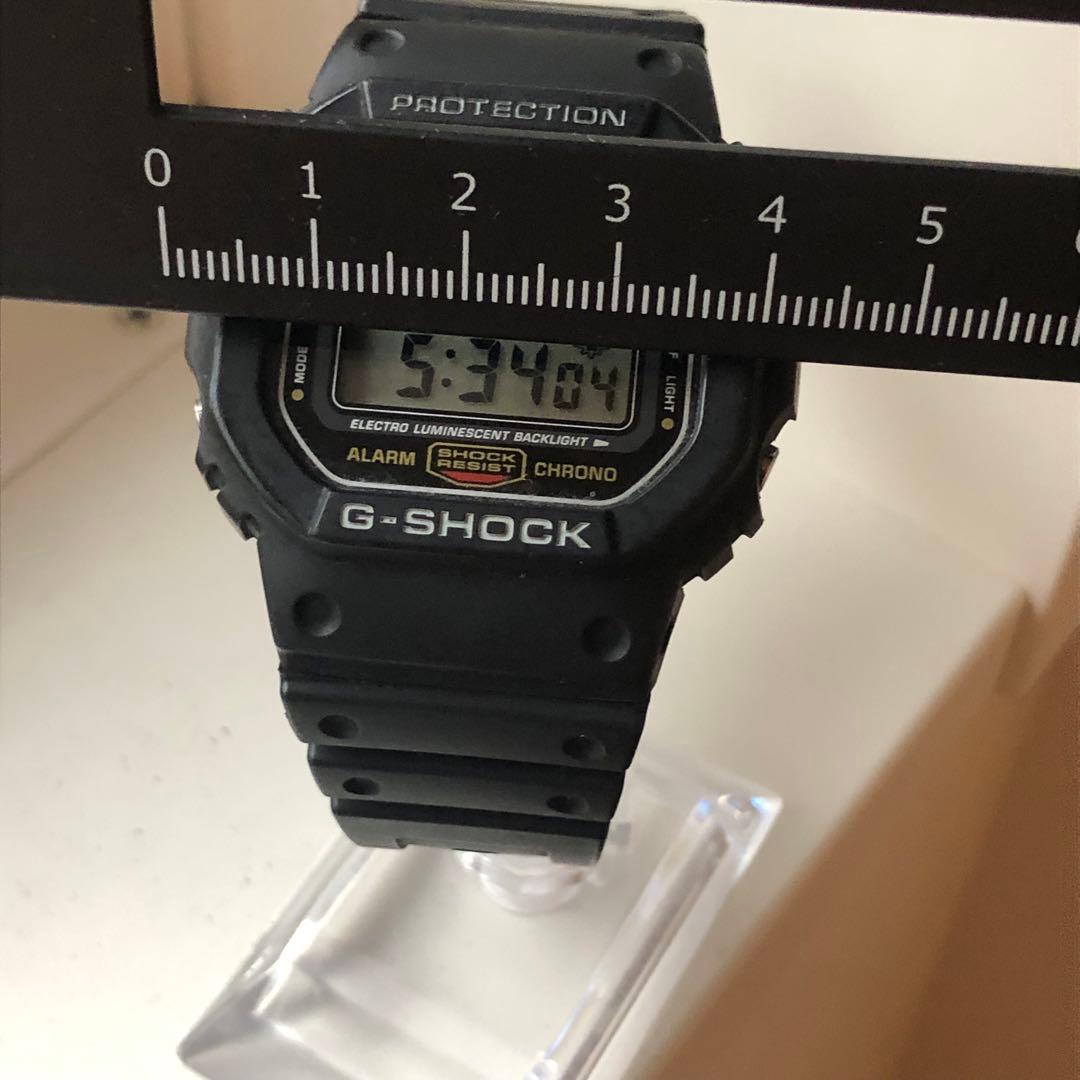 CASIO G-SHOCK 電池新品　DW-5600 ブルガリネクタイ