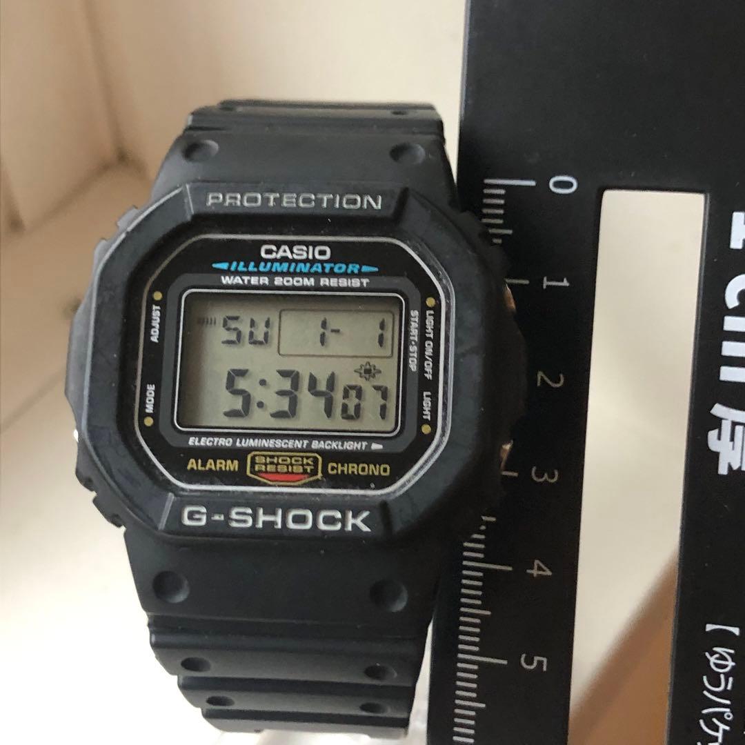 CASIO G-SHOCK 電池新品　DW-5600 ブルガリネクタイ