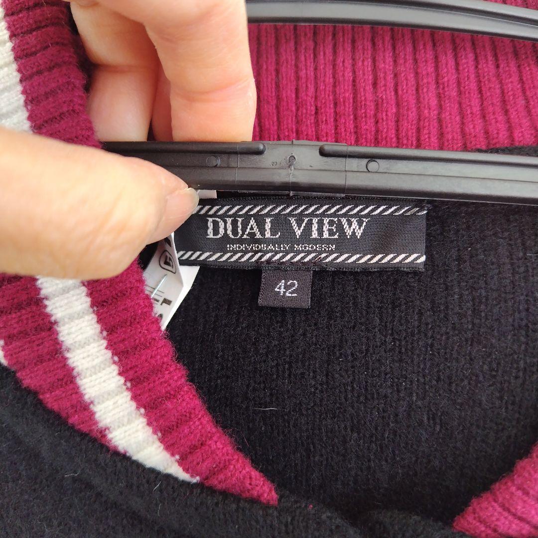 DUAL VIEW ブラックジャケット 42