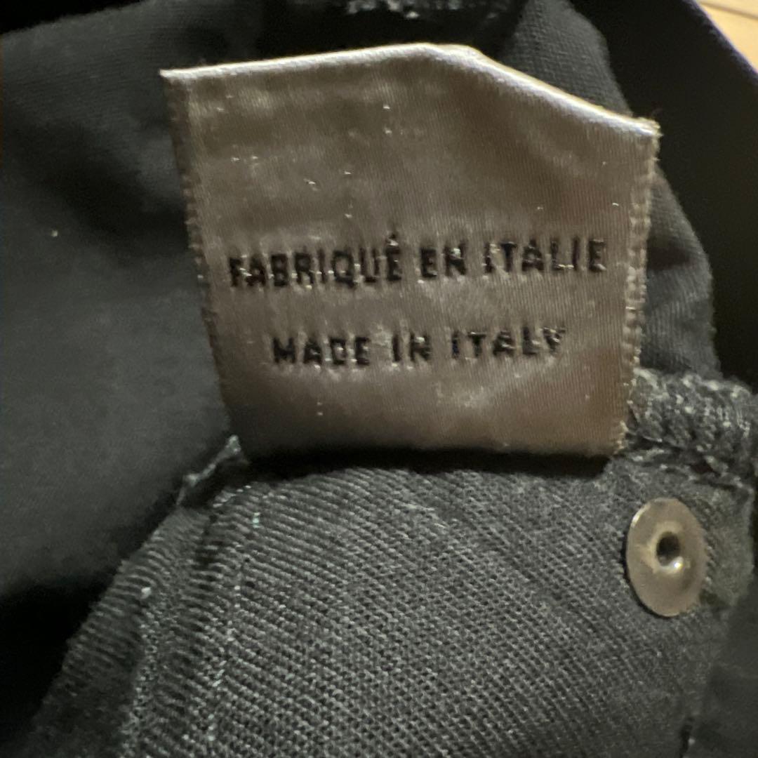 Dior homme 初期物 04ブラックパンツ コットンポリ　エディスリマン