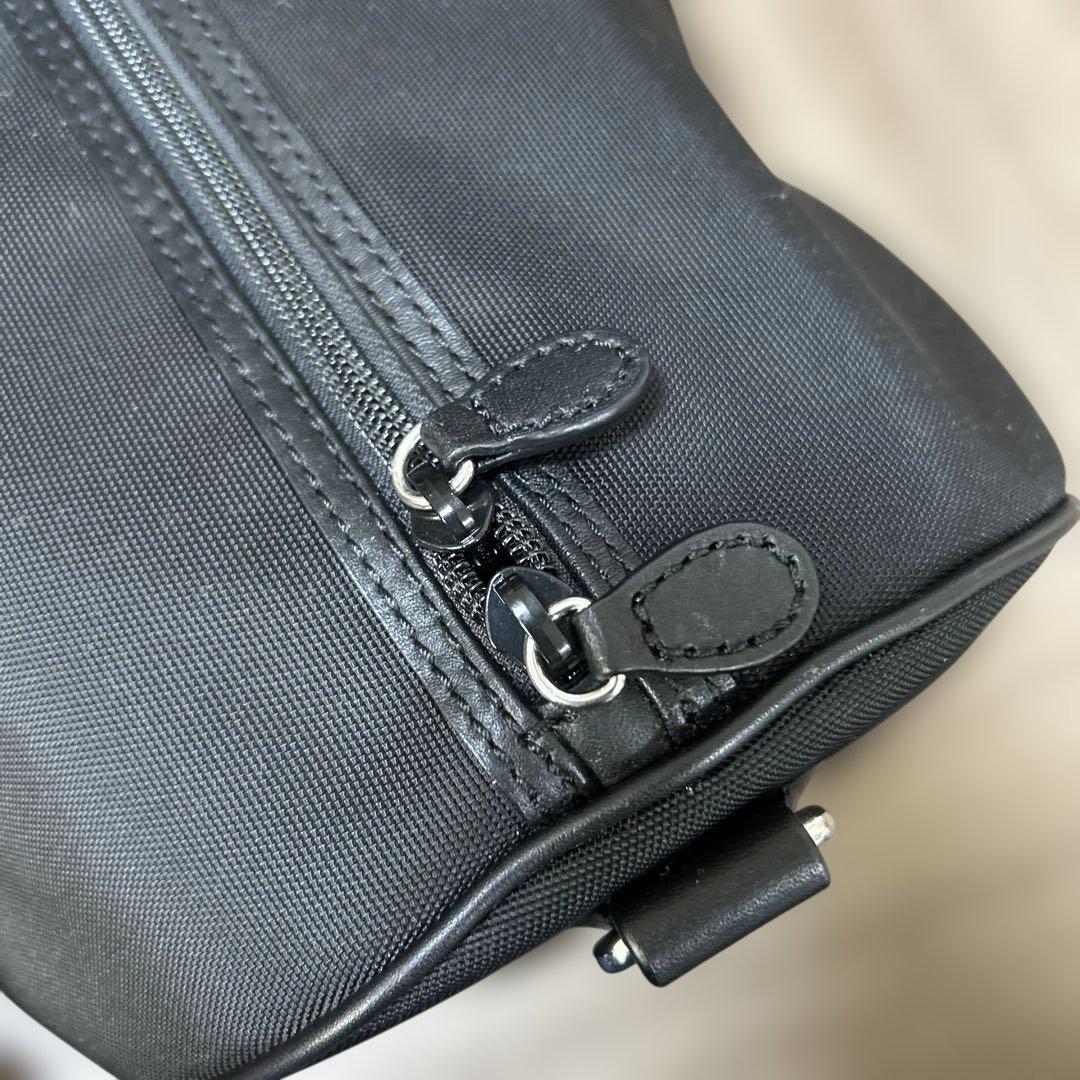 【美品】ハンティングワールド ×ベンツ ボストンバッグ　2way 大容量　黒