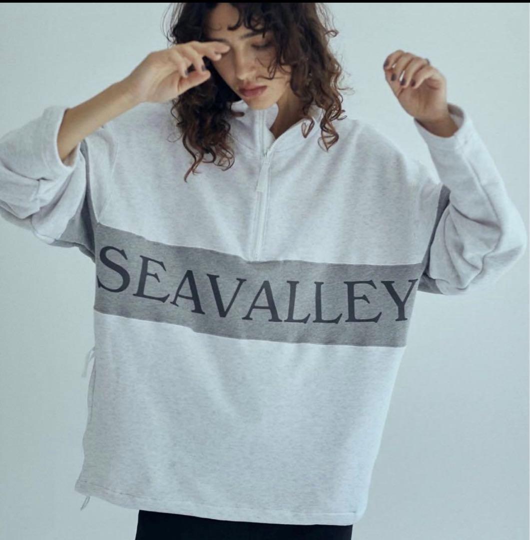 SEA⭐︎ VINTAGE SEAVALLEY HALF ZIP-UP SWEAT