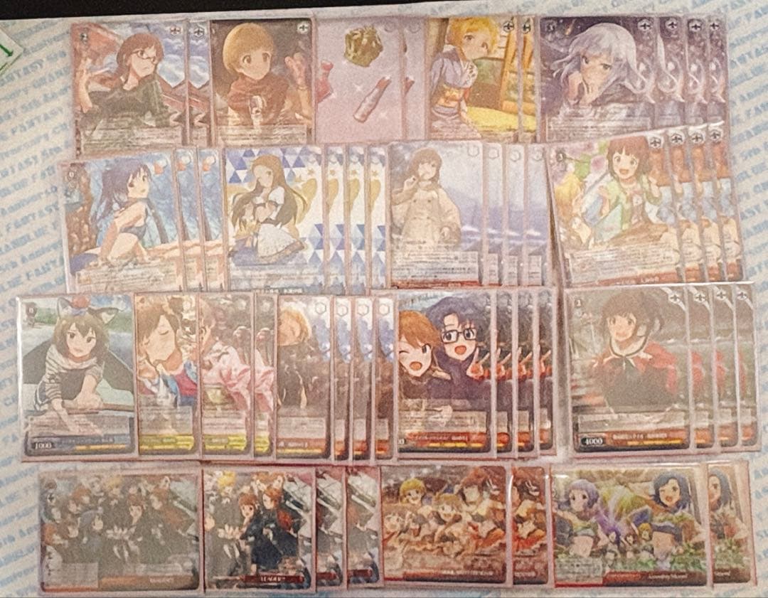 ヴァイスシュヴァルツ アイドルマスター デッキ まとめ セット