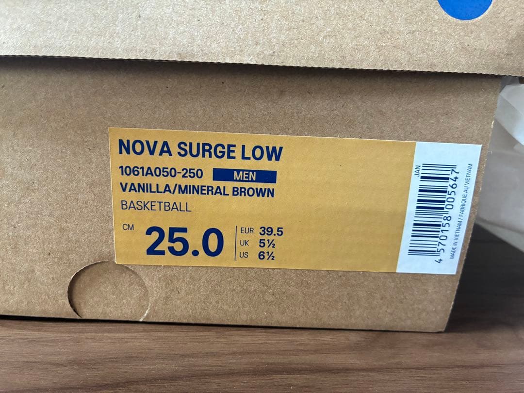 ボーラホリック × アシックス ノヴァ サージ 希少サイズ25.0