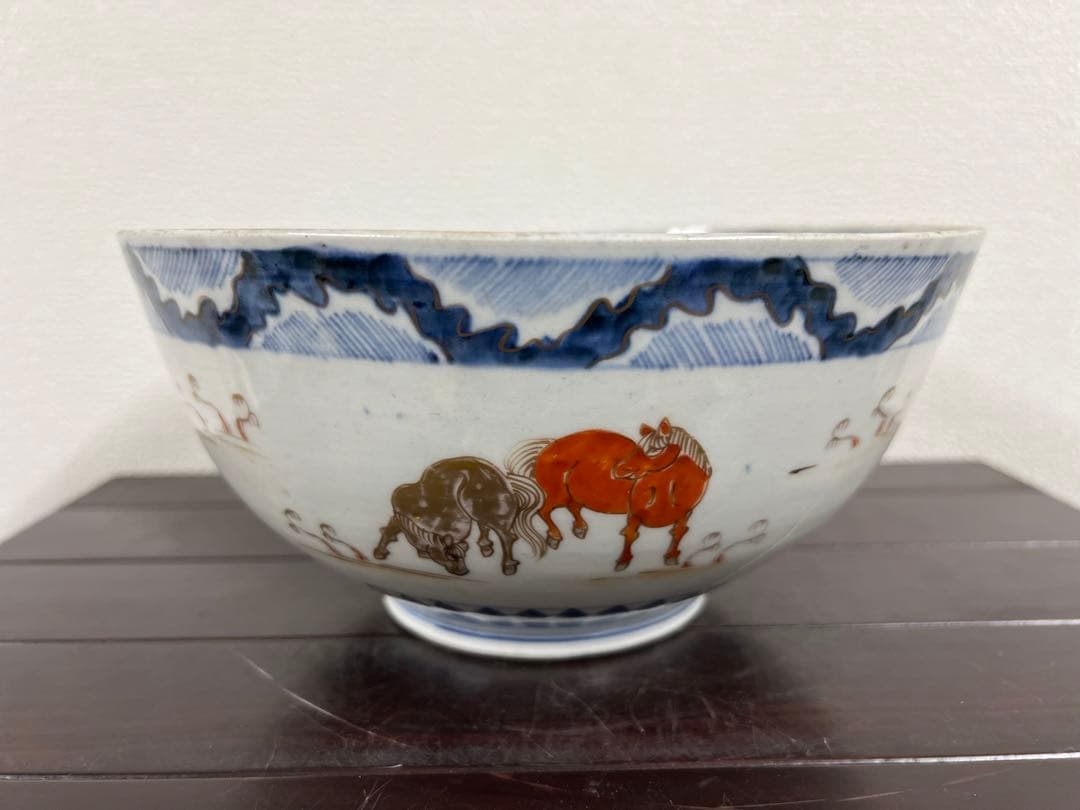 古美術　どんぶり　茶碗 江戸時代　MT 1--121