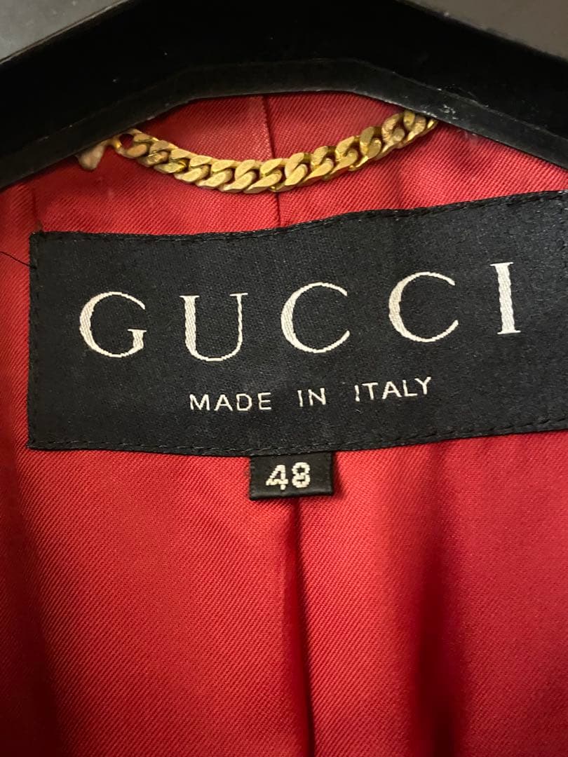 GUCCI カシミア100% 48 テーラードジャケット