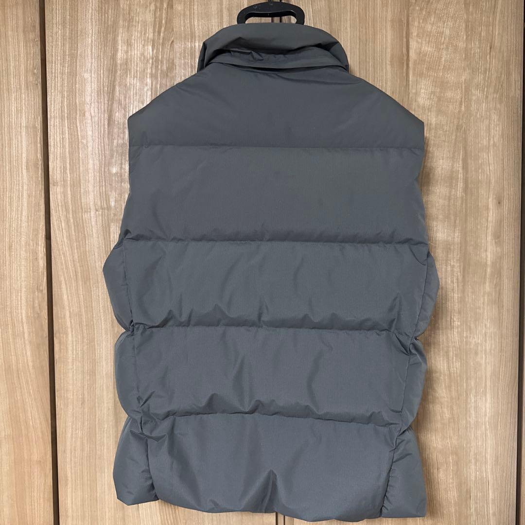 【美品】ポロ・ラルフ・ローレン フード付き2wayダウンベストＭ グレー