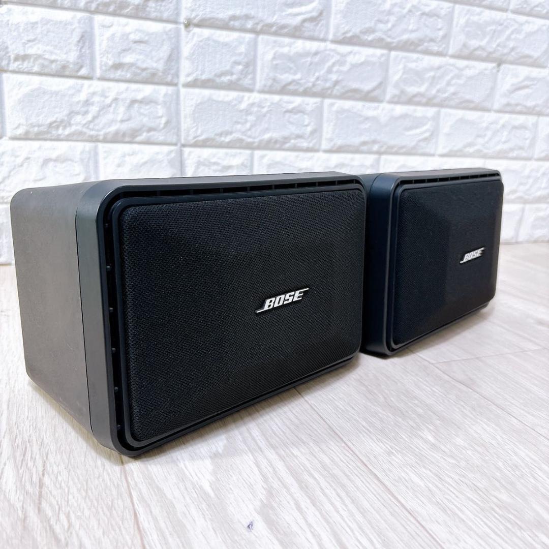 BOSE 101MM スピーカー ペア ブラック 純正ブラケット付 シリアル連番