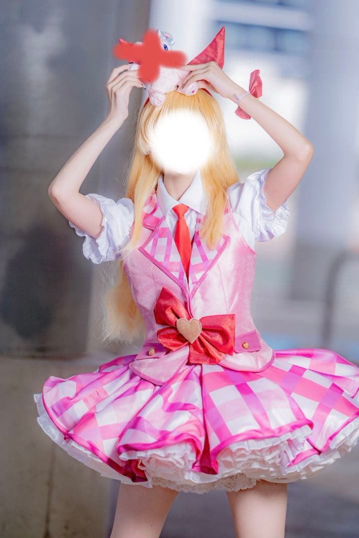 アイカツ コスプレ 星宮いちご 衣装 三分妄想 Sサイズ 靴付き
